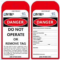 LOCKOUT TAG